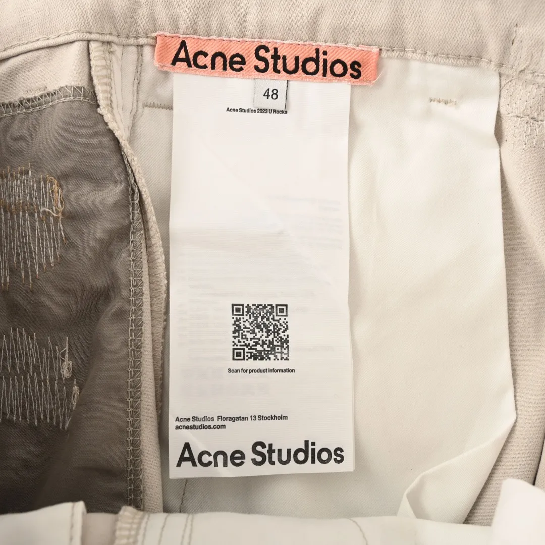 ACNE STUDIOS Series 100% （Slub Denim ）， ， Wear-Resistant， ， 、 。 + ， + ， ， 、 、 、 “ ”， Retro 、 ； ， 。 + ， 、 、 、 ， 。 、 ， ， Retro ， ， 、 ， 。 ， ， ， ， ， 。 Same Style Size：44 46 48 50